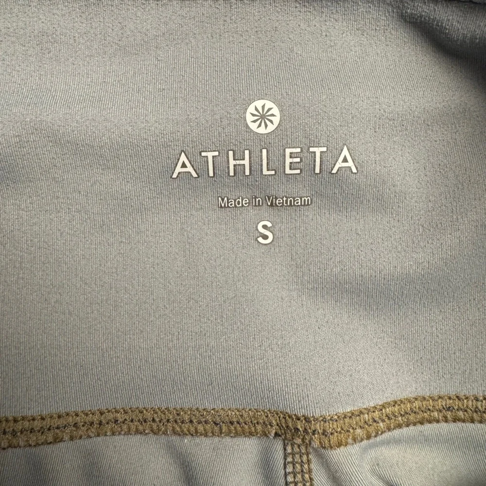 Athleta Ombre Speckled Leggings Women's Size S‎ Dark Grey Activewear Workout